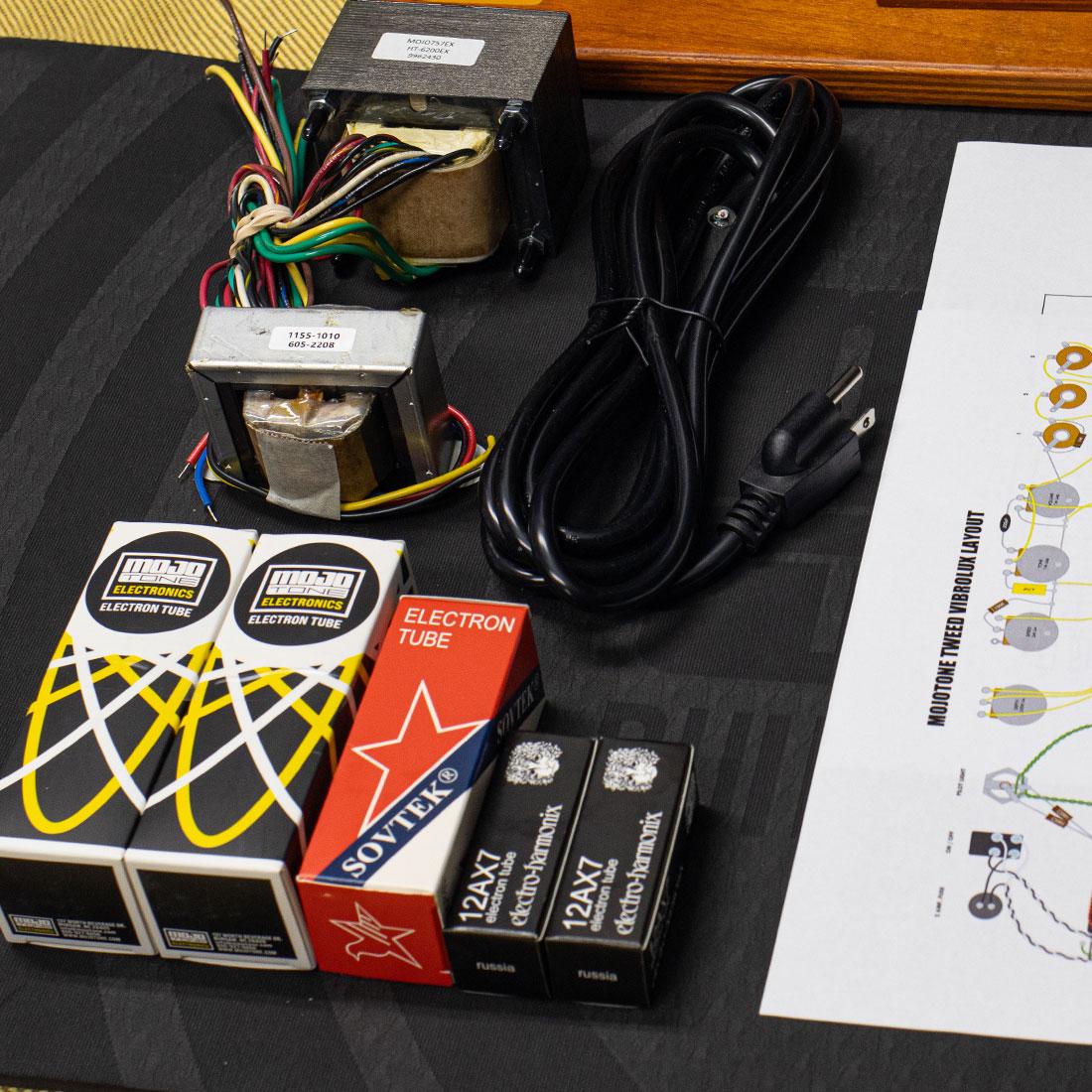 Tweed Vibrolux 5F11 Style Guitar Tube Amp Kit - Image 12
